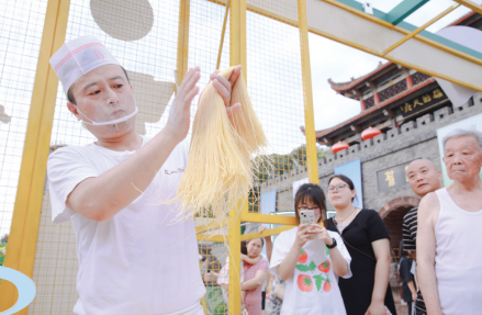 金丝面制作